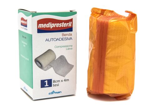 MEDIPRESTERIL BENDA UTOADESIVA 8CMX4M 1PZ