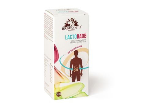 LactoBaob integratore per il sistema digerente e immunitario 42 capsule