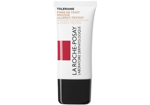 La Roche Posay Toleriane Teint Fondotinta Mousse con perlite ultra assorbente anti-sebo 20 SPF 01 ivory 30 ml 