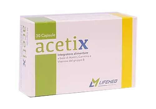 Acetix integratore per il metabolismo energetico 30 compresse