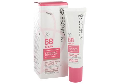 INCAROSE BB CREAM HYALURONIC SPF15 MEDIUM 30ML