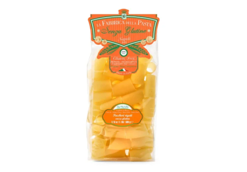 La Fabbrica della Pasta pacheri rigati pasta senza glutine 500 grammi