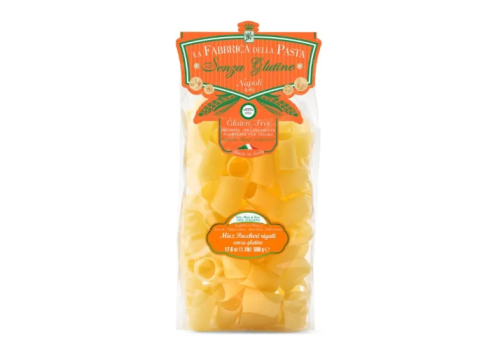La Fabbrica della Pasta miez paccheri rigati pasta senza glutine 500 grammi