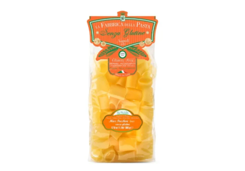 La Fabbrica della Pasta miez paccheri lisci pasta senza glutine 500 grammi