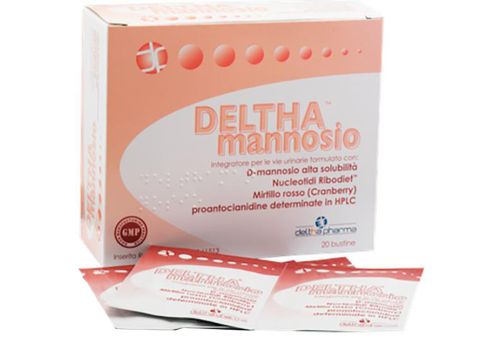 Deltha Mannosio integratore per il benessere urinario 20 bustine