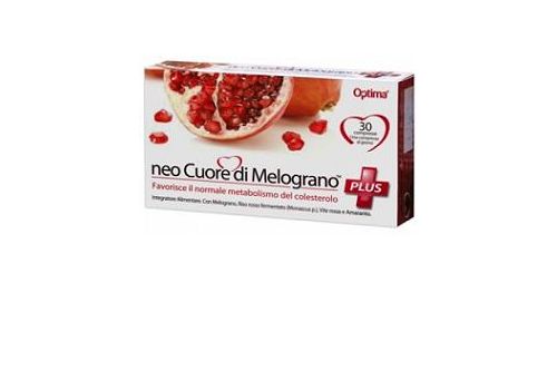 Neo Cuore di Melograno Plus integratore per il controllo del colesterolo 30 compresse