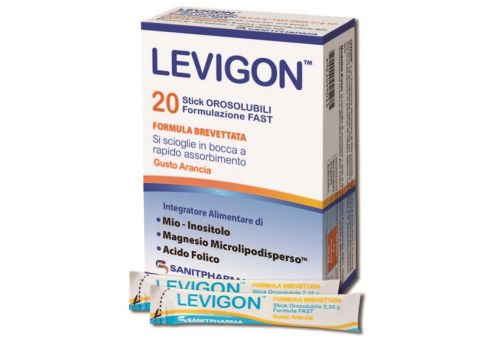 Levigon integratore per il ciclo mestruale 20 stick orosolubili