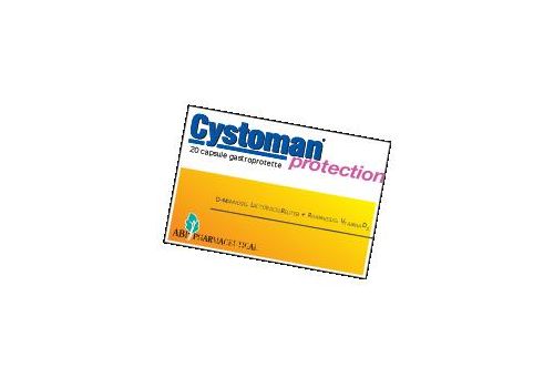 Cystoman Protection integratore per la funzionalità delle vie urinarie 20 capsule