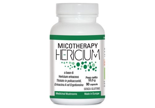 Micotherapy Hericium integratore per il sistema immunitario 90 capsule