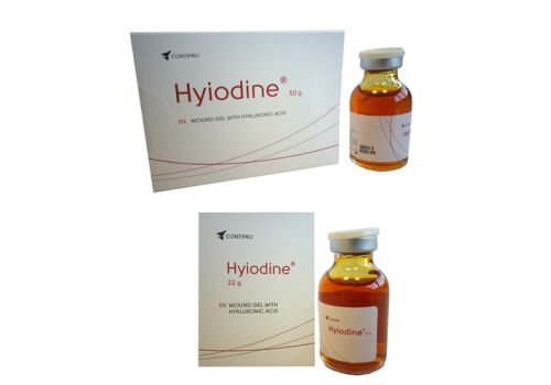 Hyiodine medicazione con acido ialuronico e complesso iodato 22 grammi