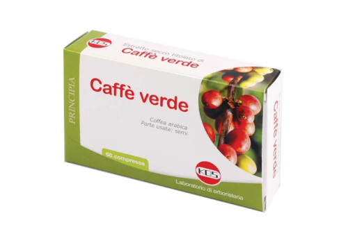 Caffè Verde estratto secco integratore ad azione tonica 60 compresse