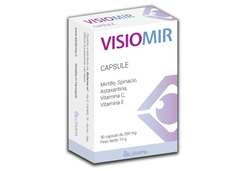 Visiomir integratore per la vista 30 capsule 