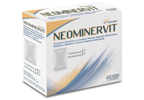 Neominervit integratore di vitamine e minerali 12 bustine