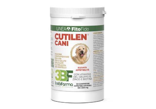 Cutilen Cani mangime complementare per la salute della cute e la lucentezza del mantello 50 compresse