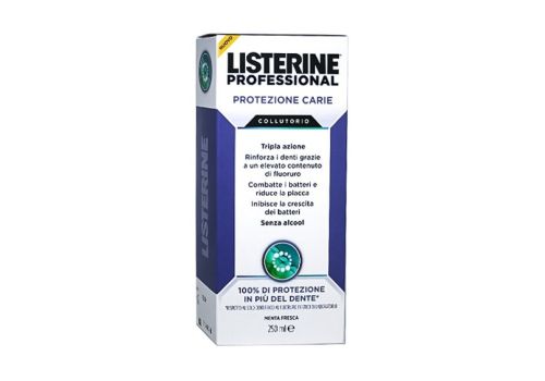 Listerine Professional protezione carie collutorio menta fresca 250ml