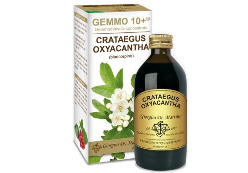 Crataegus Oxyacantha Biancospino Gemmo 10+ integratore per il benessere cardiovascolare liquido analcolico 200ml