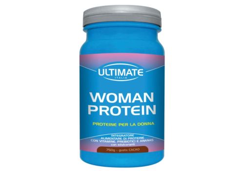 Ultimate Woman Protein cacao integratore per l'attività sportiva 750 grammi