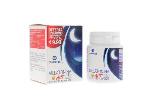 MELATONINA ACT 1MG + 3 COMPLEX 120CPR