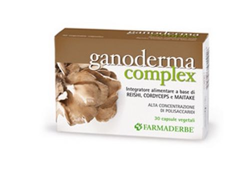 Ganoderma Complex integratore per il sistema immunitario 30 capsule