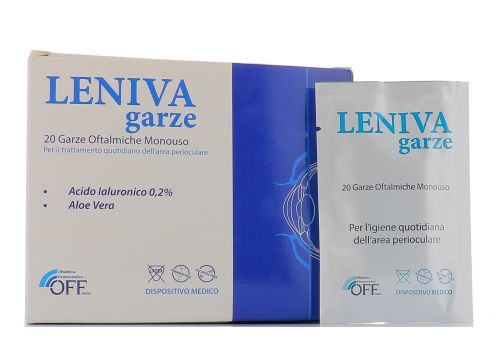 Leniva garze oftalmiche monouso 20 garze