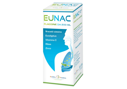 Eunac integratore per le vie respiratorie soluzione orale 200ml