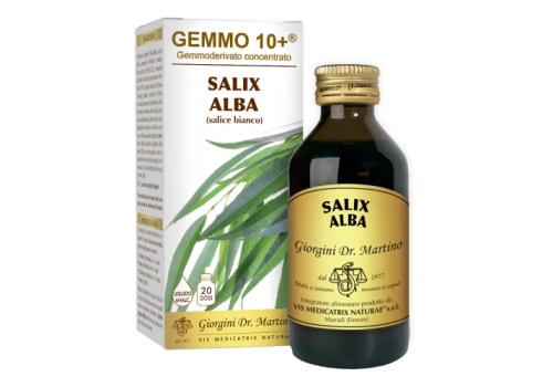 Salice Bianco gemmo 10+ integratore antinfiammatorio naturale liquido analcolico 100ml