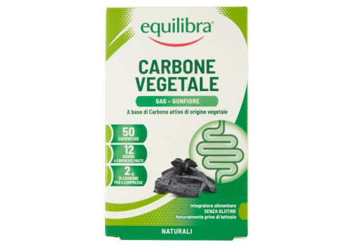 CARBONE VEGETALE 50 COMPRESSE