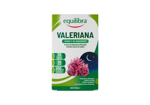 EQUILIBRA VALERIANA SONNO E RILASSAMENTO 30 CAPSULE