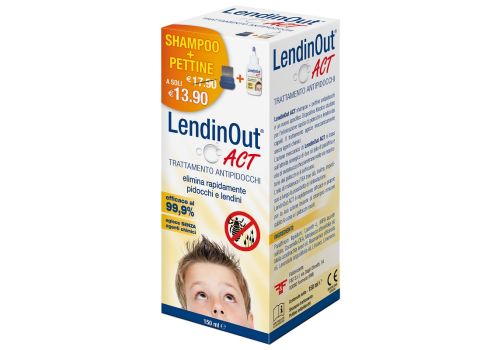 LENDINOUT ACT A/PIDOCCHI 150ML