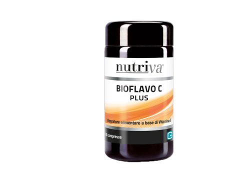 Nutriva Bioflavo C Plus integratore di vitamina C 60 compresse