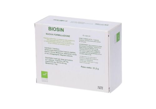 Biosin Nuova Formulazione integratore per il riposo notturno 60 capsule