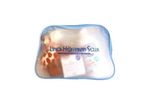 Hoffman pochette cura bambino pasta protettiva 75ml + bagno corpo capelli 300ml + peluche