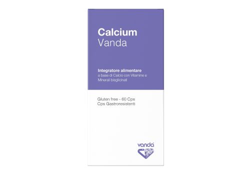 Calcium Vanda integratore per il benessere delle ossa 60 capsule