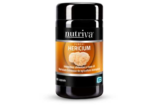 Nutriva Hericium integratore per il sistema immunitario 60 capsule