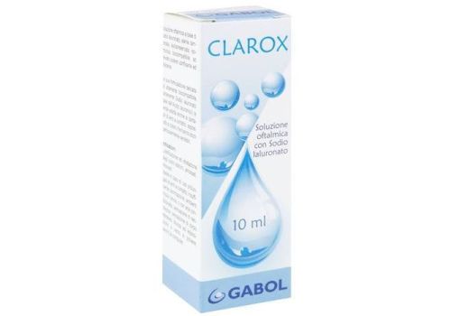 Clarox soluzione oftalmica con sodio ialuronato per la secchezza oculare 10ml