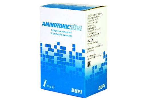 Aminotonic Plus integratore a base di aminoacidi essenziali 20 bustine