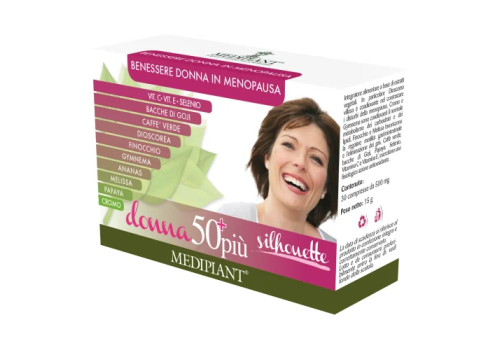 Donna 50+ Silhouette integratore per il controllo del peso per donne sopra i 50 anni 30 compresse