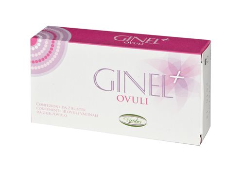 Ginel Plus ovuli vaginali anti secchezza 10 pezzi