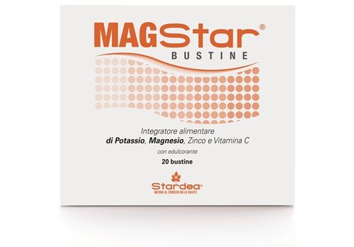 Magstar integratore di minerali con vitamina C  20 bustine