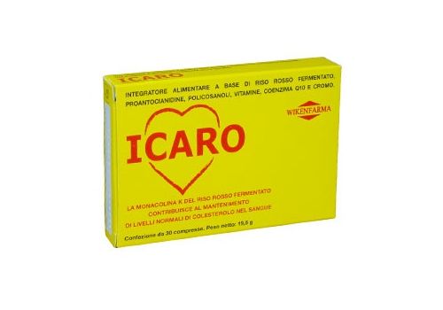 Icaro integratore per il metabolismo del colesterolo 30 compresse