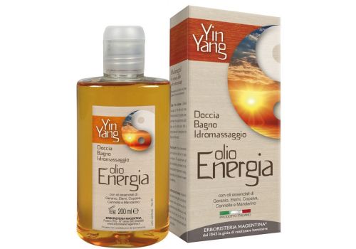 Yin Yang Olio Energia doccia bagno idromassaggio 200ml