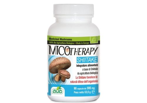 Micotherapy Shiitake integratore per il sistema immunitario 90 capsule