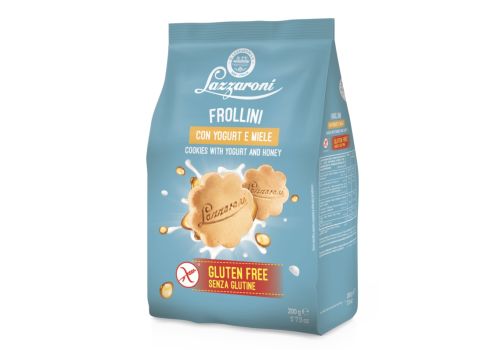 Lazzaroni frollini yogurt e miele senza glutine 200 grammi