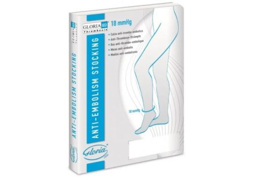 Gloria Med Thrombosis 18 monocollant destro punta chiusa con foro d'ispezione taglia l