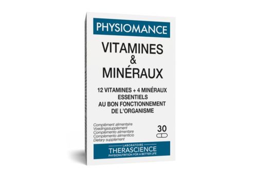 Physiomance vit & min integratore di vitamine e minerali 30 capsule
