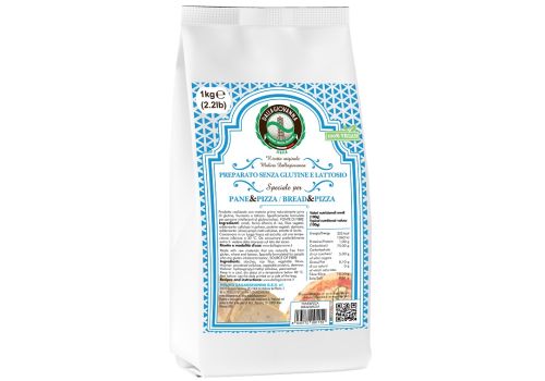 Dallagiovanna preparato speciale per pane e pizza senza latte e glutine 1kg