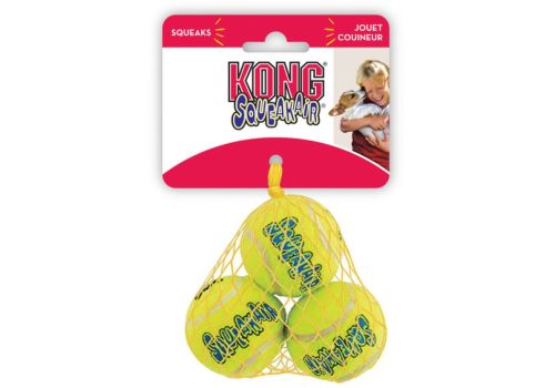 Air Kong Squeaker palla da tennis per animali
