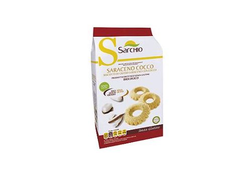 Sarchio biscotti grano saraceno e cocco senza lievito e senza glutine 200 grammi