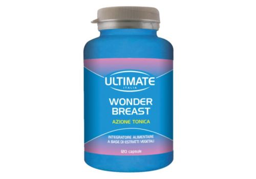 Ultimate Wonder Breast integratore azione tonica e drenaggio dei liquidi corporei 120 capsule