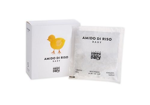 Mammababy amido di riso per pelle delicata 5 bustine x 30 grammi  